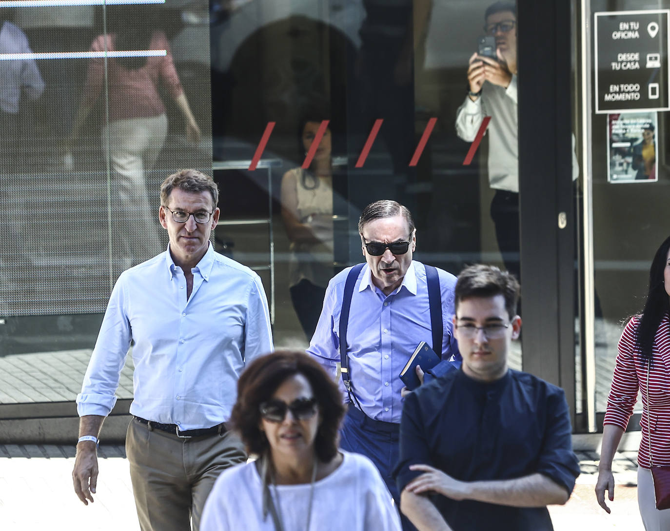 Así fue el acto de campaña de Feijóo en Oviedo