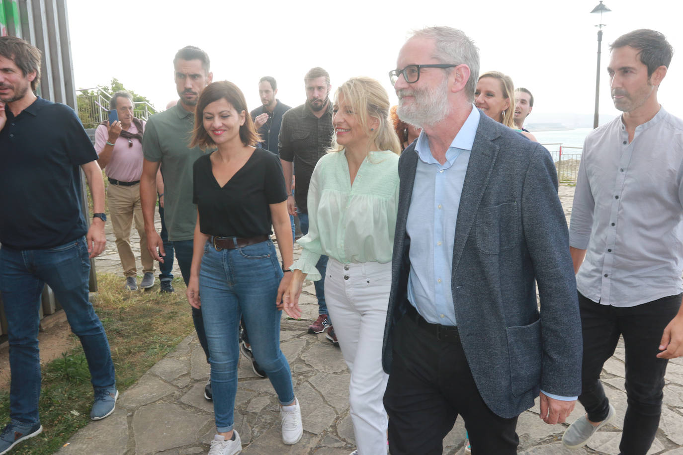 Así ha sido el mitin de Yolanda Díaz en Gijón