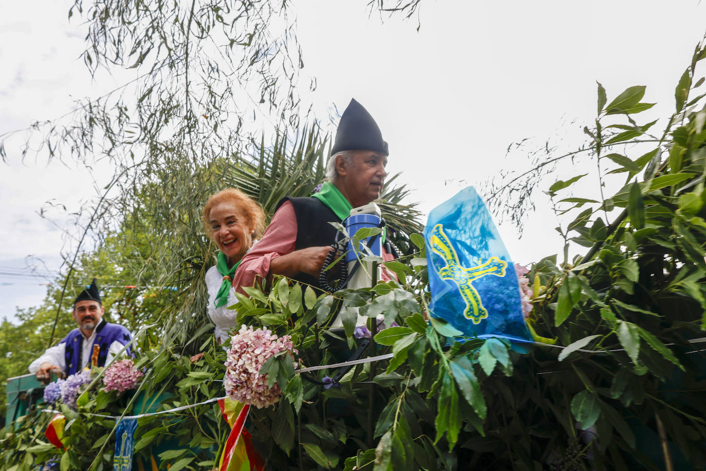 Somió se engalana para celebrar el Carmen