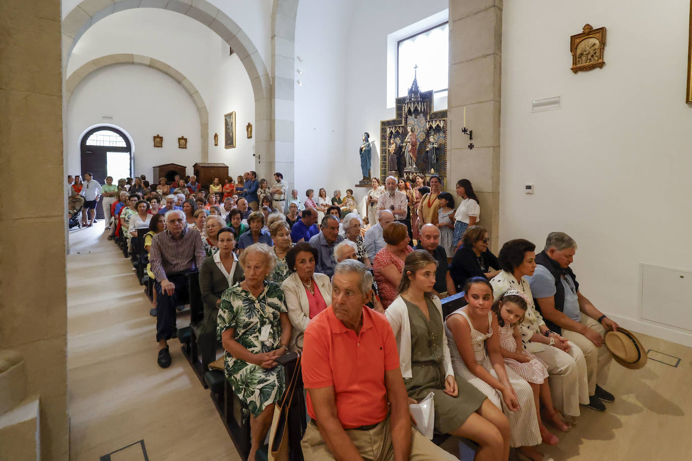 Somió se engalana para celebrar el Carmen