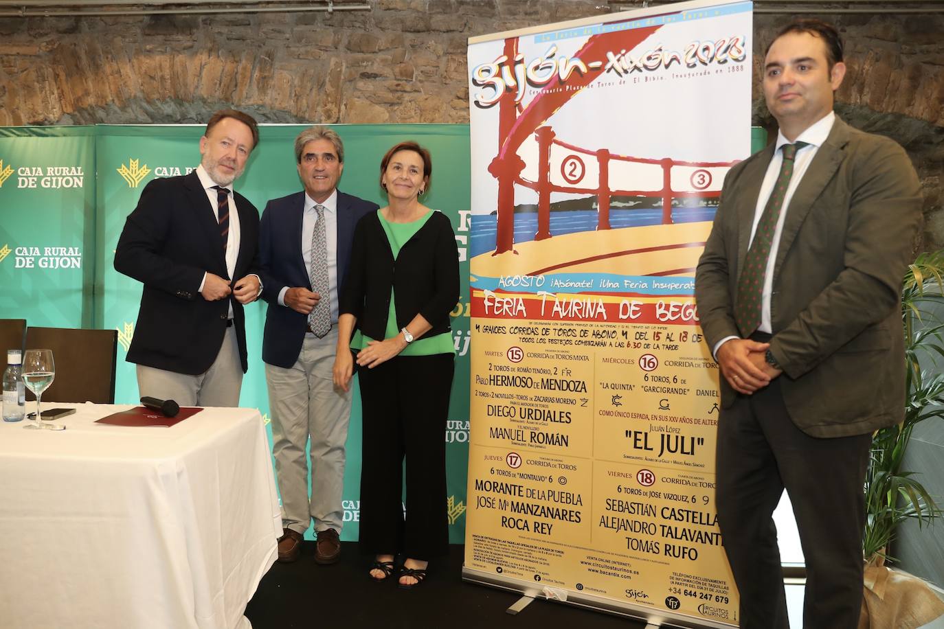 Así fue la presentación de la Feria Taurina de Begoña