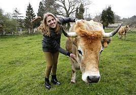 La ganadera Lucía Velasco, que reivindica el papel de las mujeres en el campo.