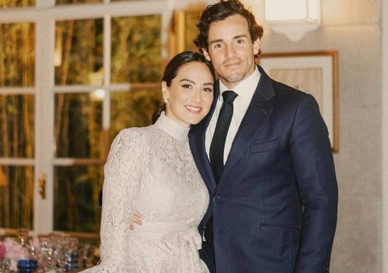 Tamara Falcó e Íñigo Onieva recién casados.