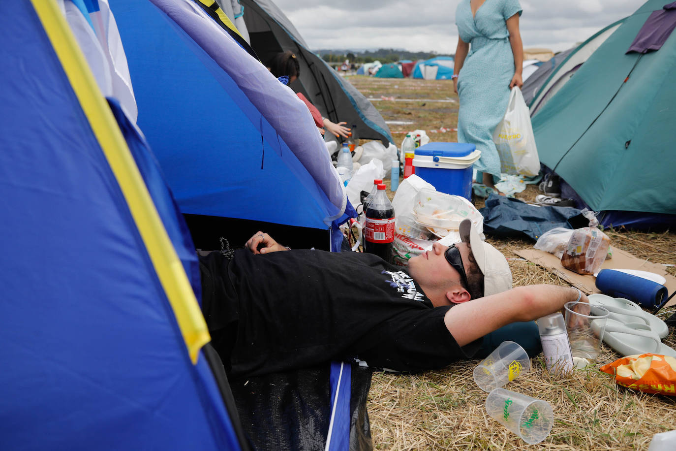 Así viven los &#039;campers&#039; el Boombastic, a la espera del inicio de los conciertos