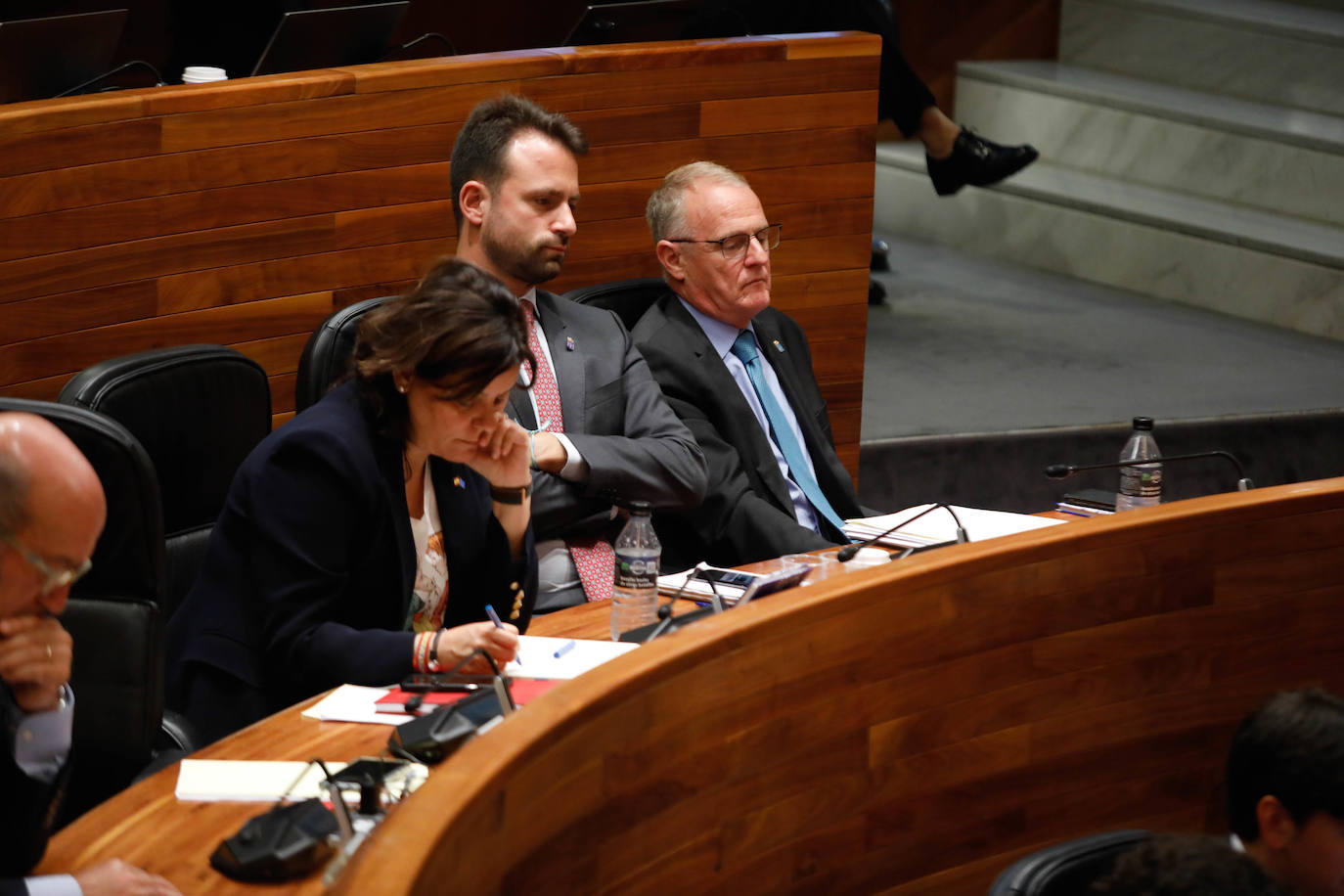 El pleno de investidura de Adrián Barbón como presidente del Principado, en imágenes