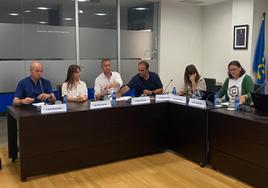 Sesión plenaria celebrada la pasada tarde en el Ayuntamiento de Ribadesella.