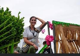 Rocío Alba durante la última edición del Longboard Festival.