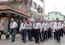 Recorrido hacia el puerto de Llanes.