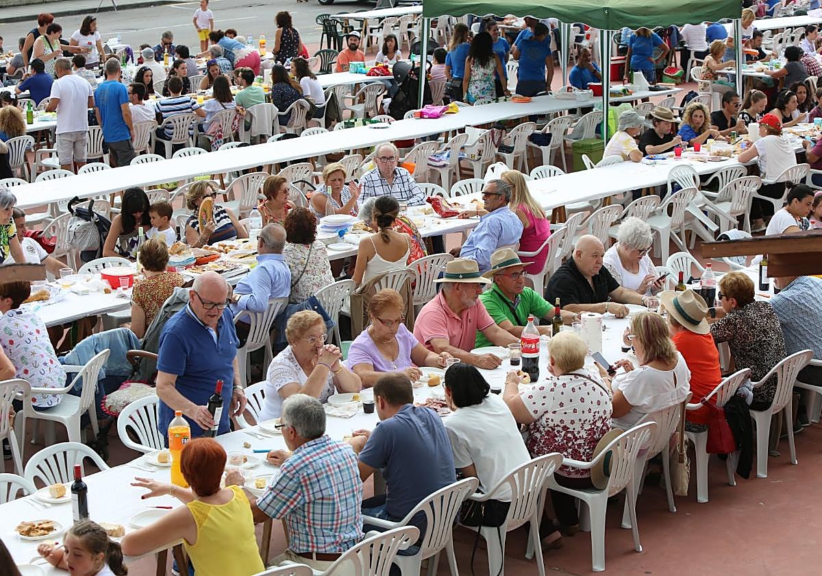 Comida en la calle en Las Vegas.
