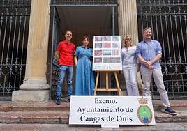 Agustín García, Mónica Gutiérrez, Blanca Bueno y Moisés García.