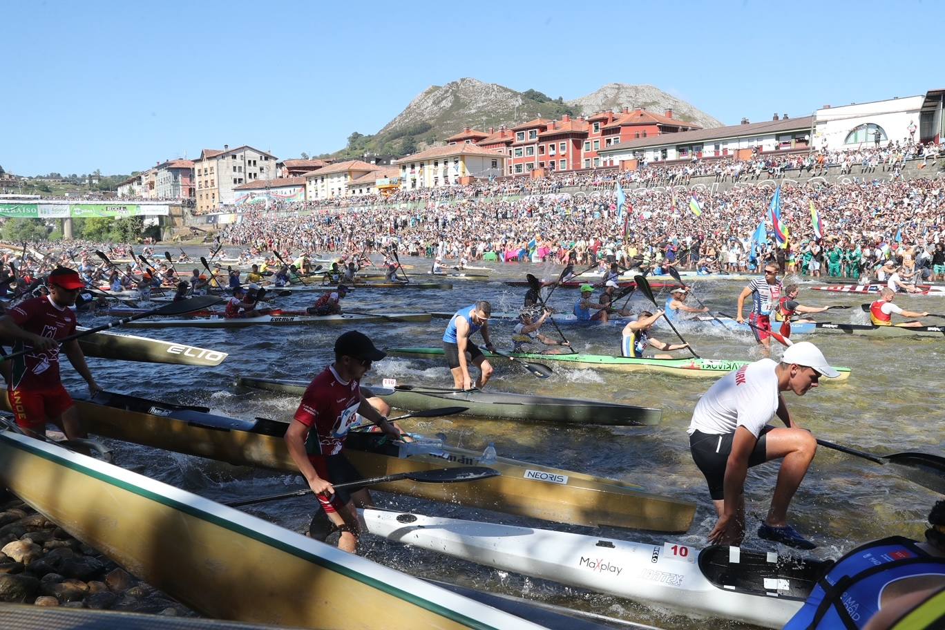 Las imágenes más espectaculares del Descenso del Sella