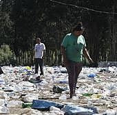 El Xiringüelu deja toneladas de basura