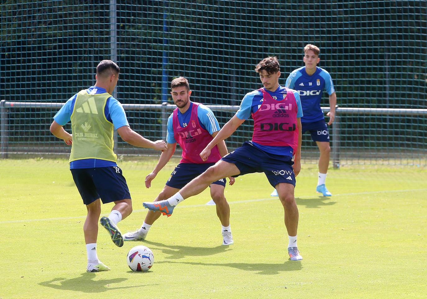 Entrenamiento del Real Oviedo (09/08/2023)