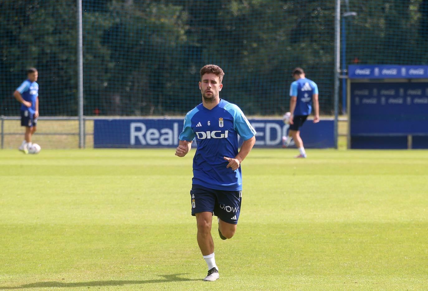 Entrenamiento del Real Oviedo (09/08/2023)