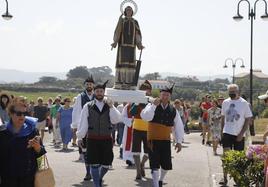 Procesión de San Lorenzo en La Providencia el año pasado.