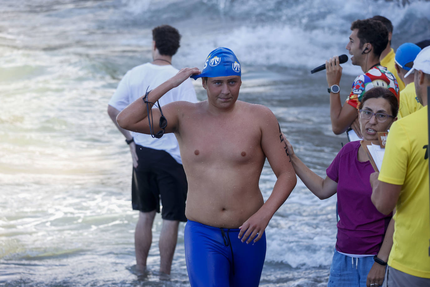 Las mejores imágenes de la Travesía Playa de San Lorenzo