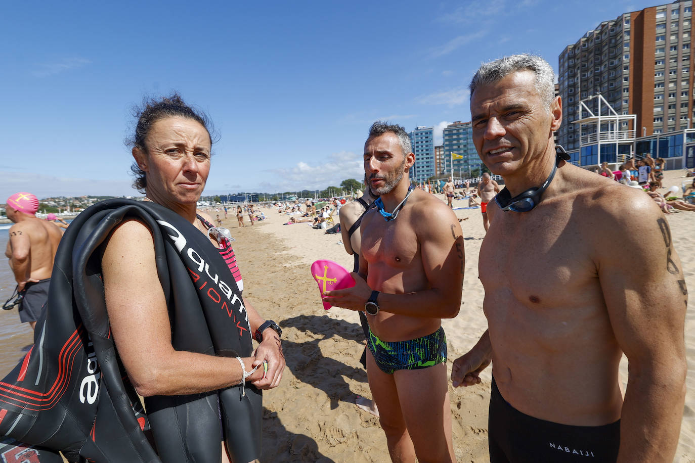 Las mejores imágenes de la Travesía Playa de San Lorenzo