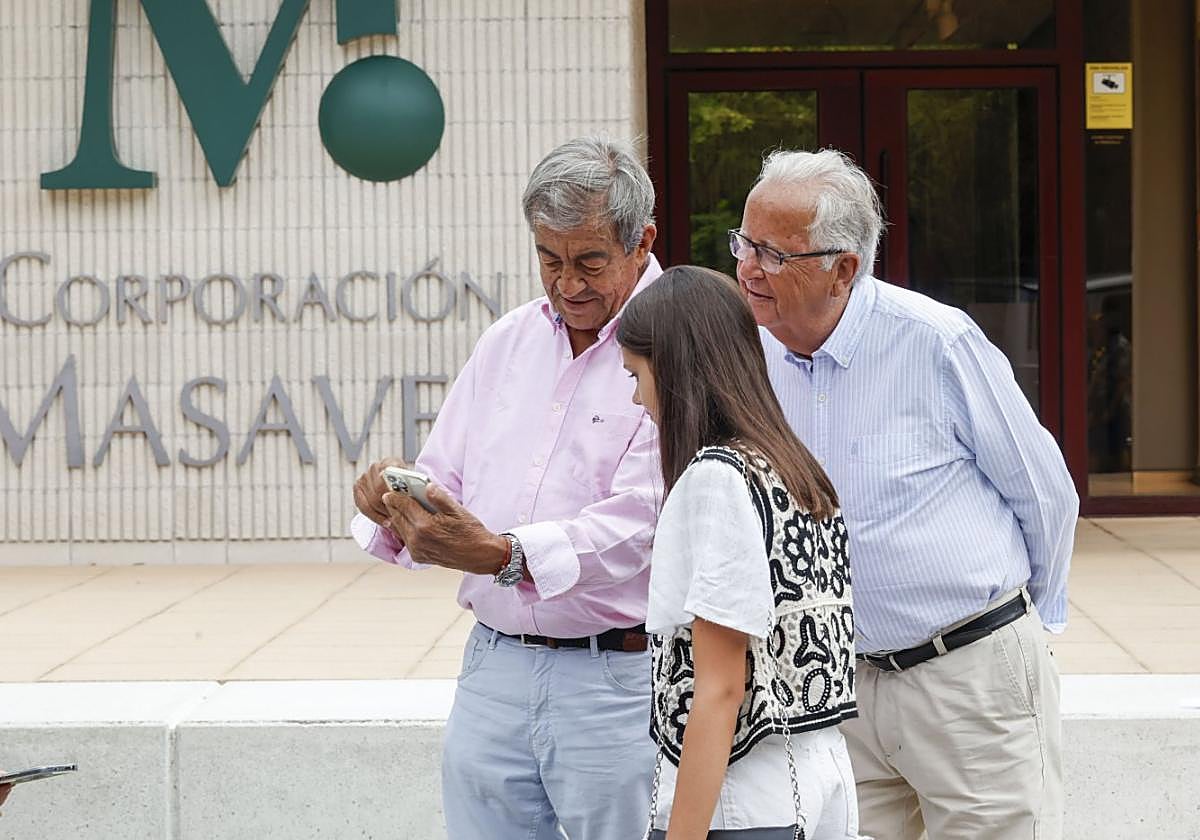 Francisco Álvarez-Cascos, ayer, en la Feria.