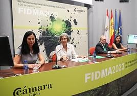 Carmen Fernández, Yolanda Calero, Miguel Ángel Calero y María José Villanueva.