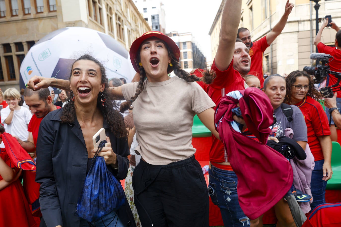 Gijón vibra con la Selección