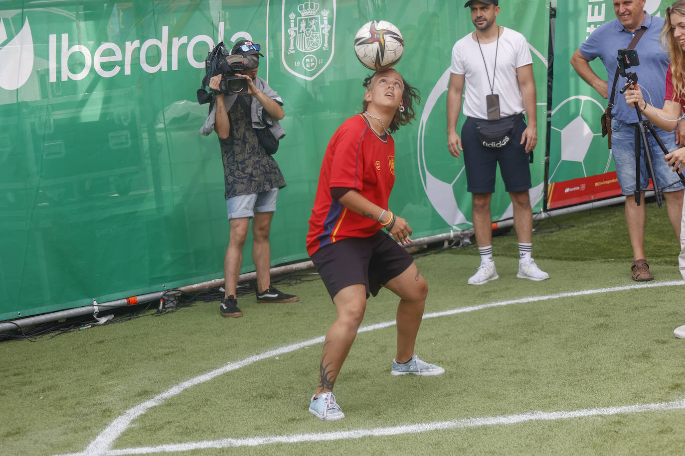 Gijón vibra con la Selección