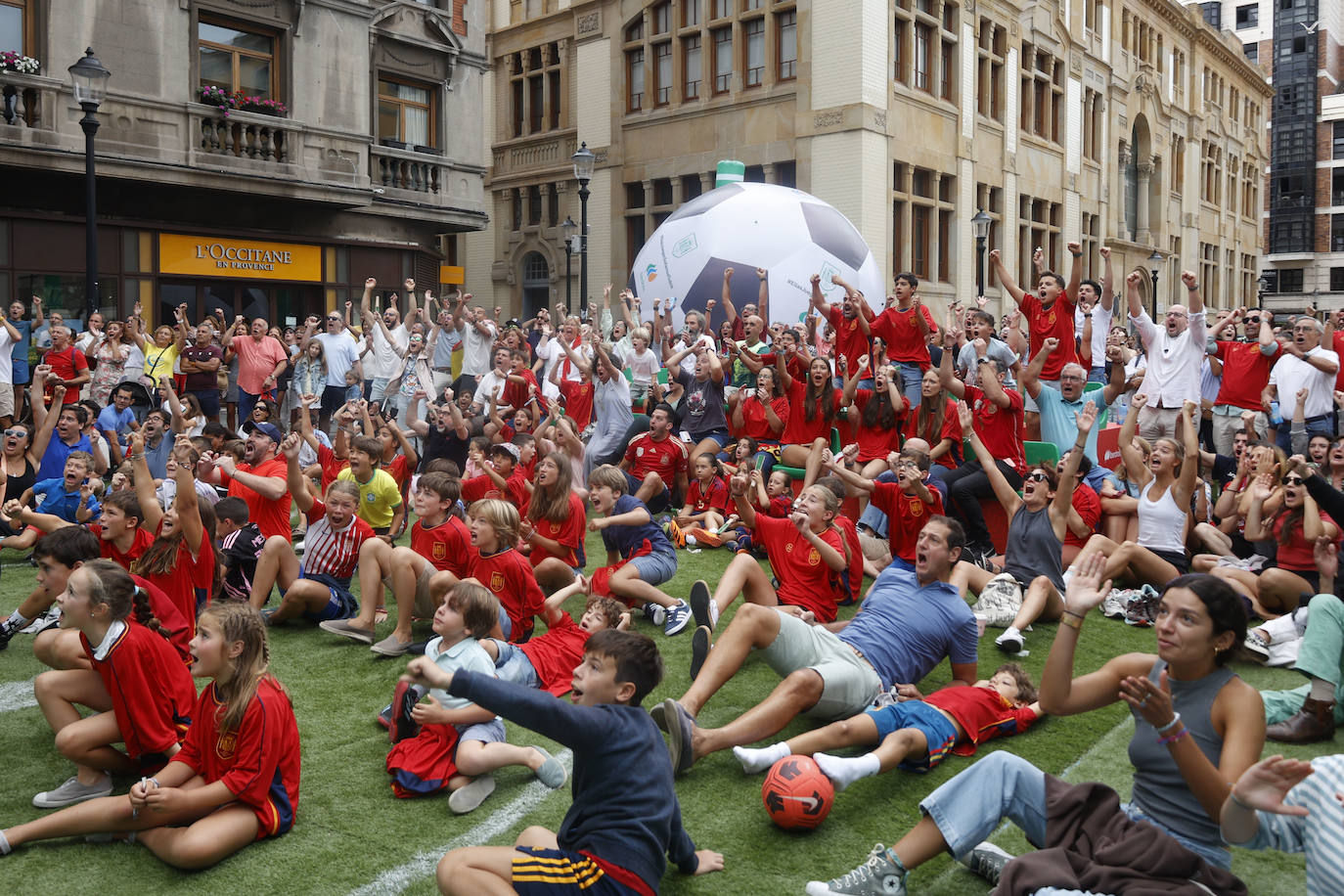 Gijón vibra con la Selección