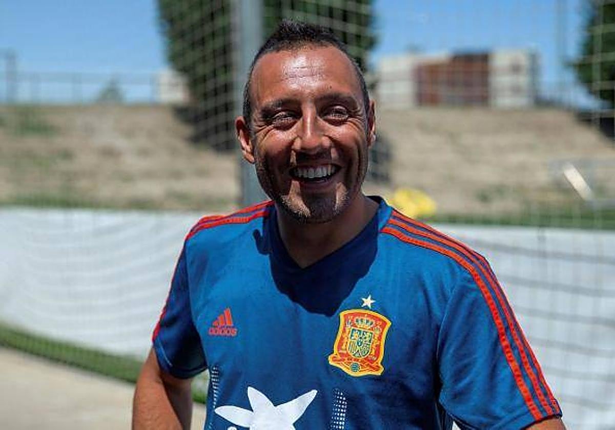Cazorla, en una imagen con la Selección.