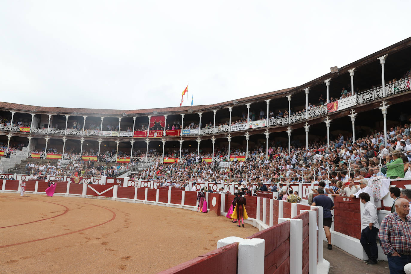 Así ha sido la segunda corrida de la Feria Taurina de Gijón