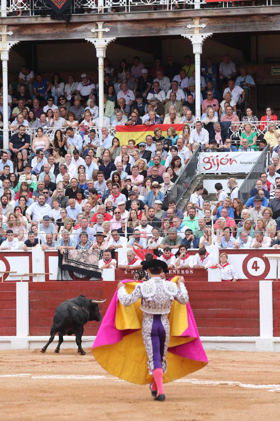 Así ha sido la segunda corrida de la Feria Taurina de Gijón