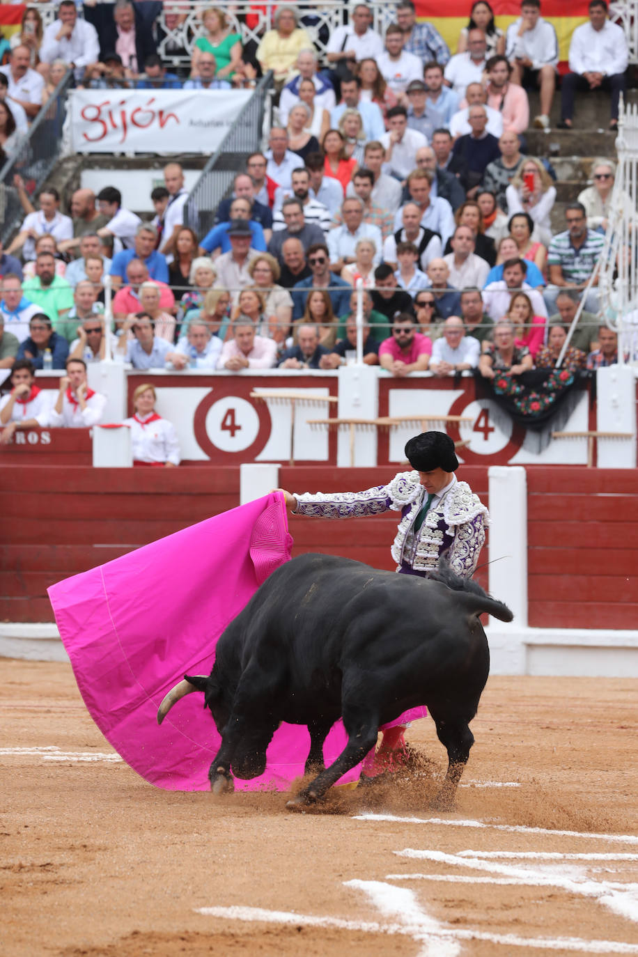 Así ha sido la segunda corrida de la Feria Taurina de Gijón