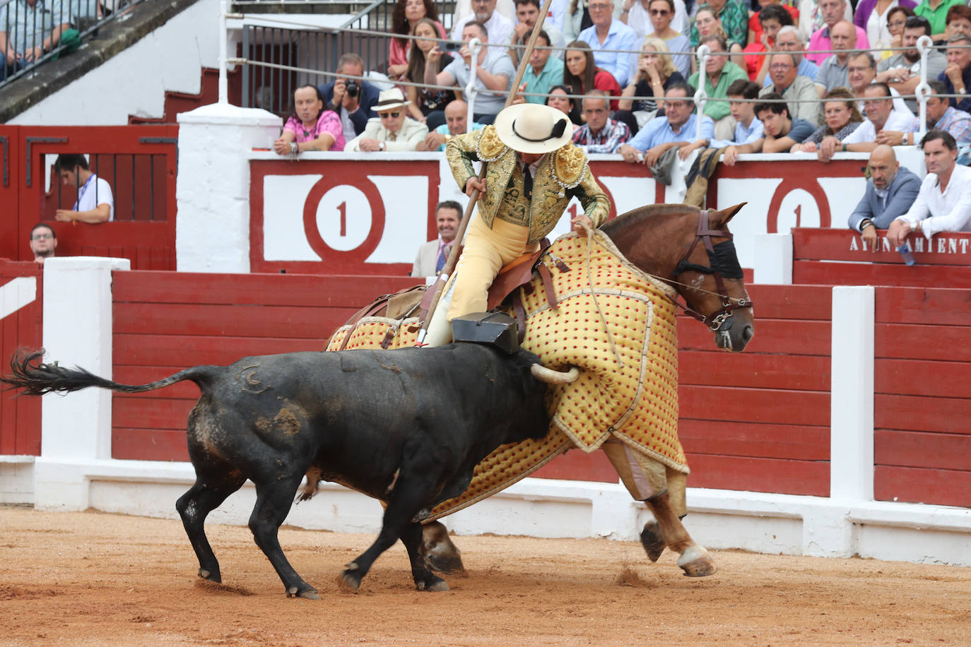 Así ha sido la segunda corrida de la Feria Taurina de Gijón