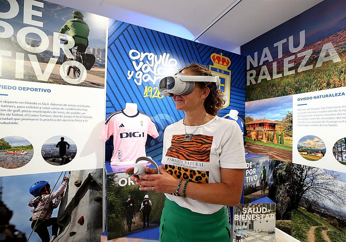 Visita Oviedo desde su stand en la FIDMA, sin salir de Gijón