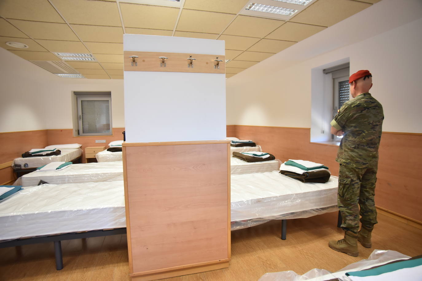 El interior de la academia militar donde estudiará Leonor