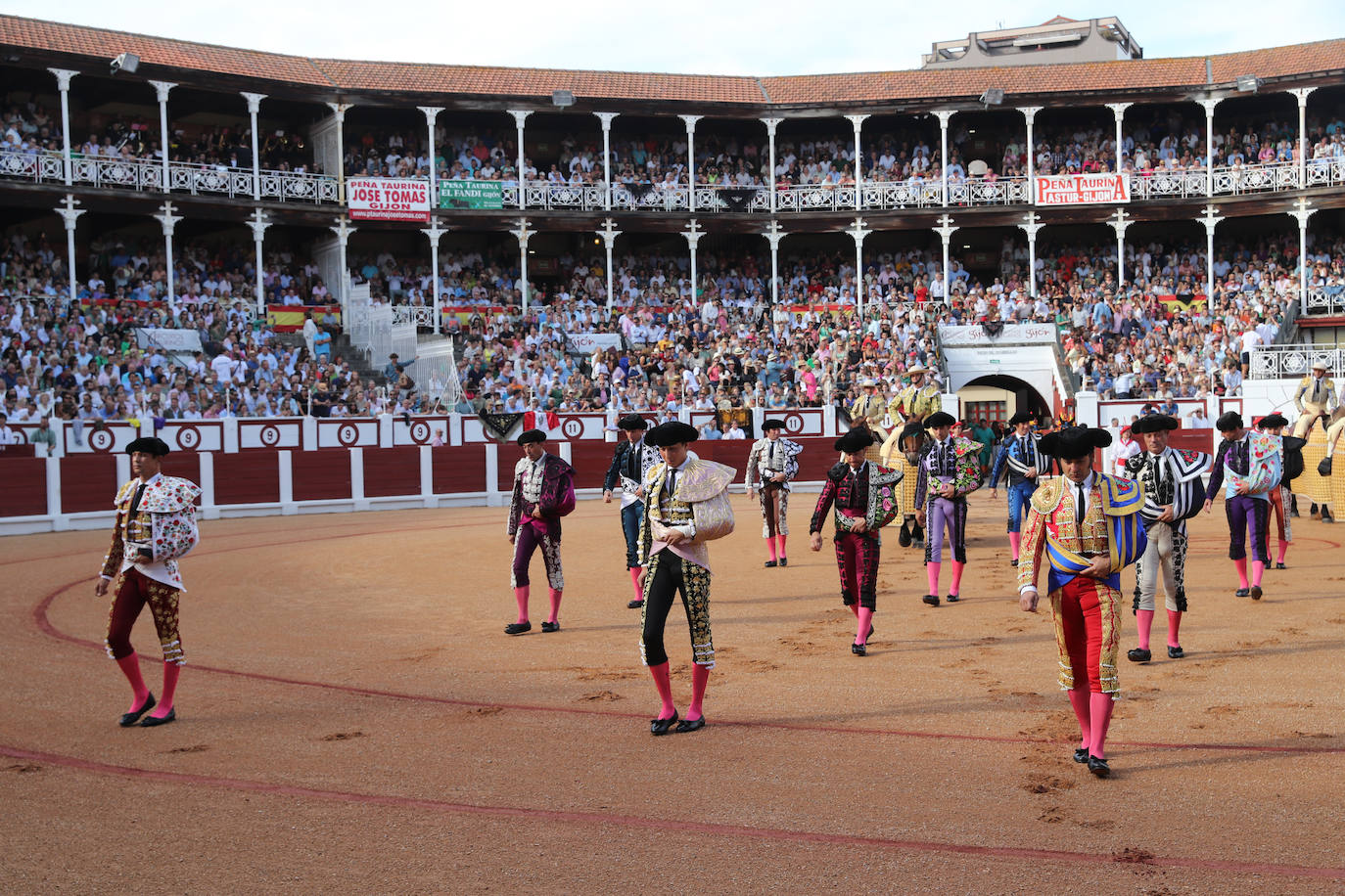 Así fue la tercera corrida de la Feria Taurina de Gijón