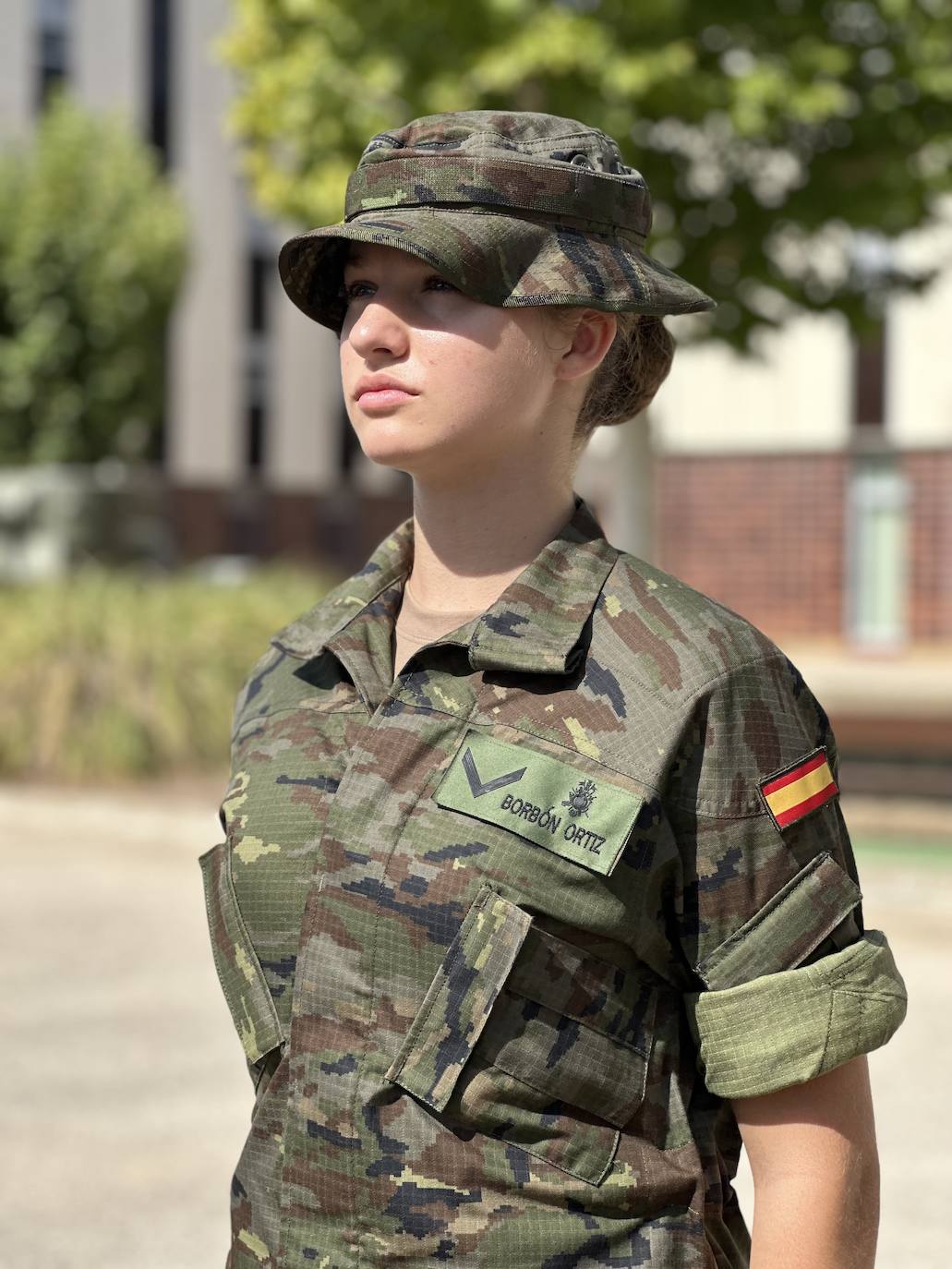 Cadete Borbón Ortiz: el primer día de Leonor en la Academia Militar de Zaragoza