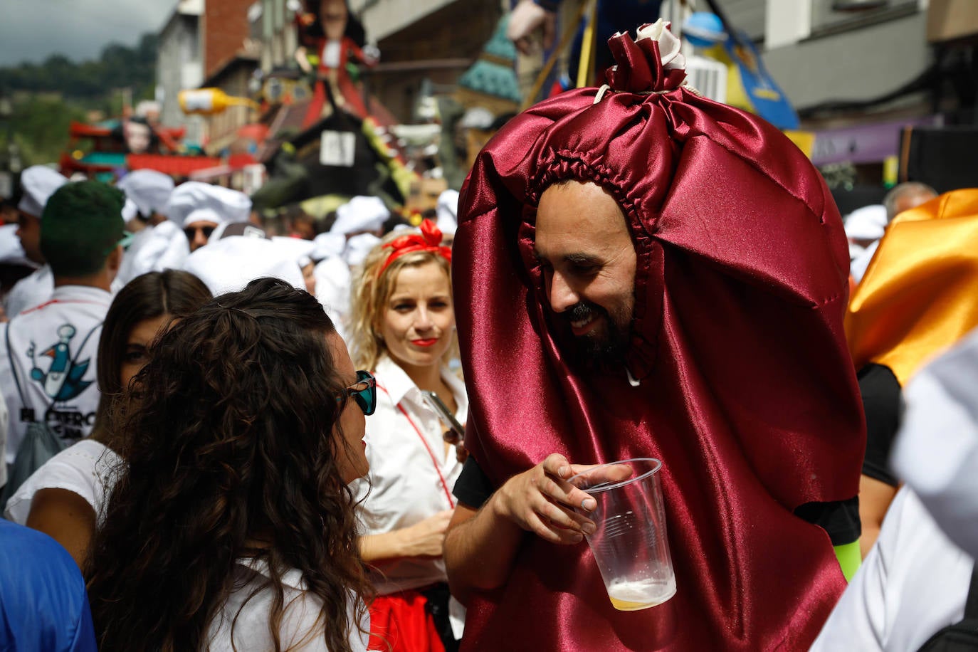 La falta de agua desluce el Descenso Folklórico del Nalón