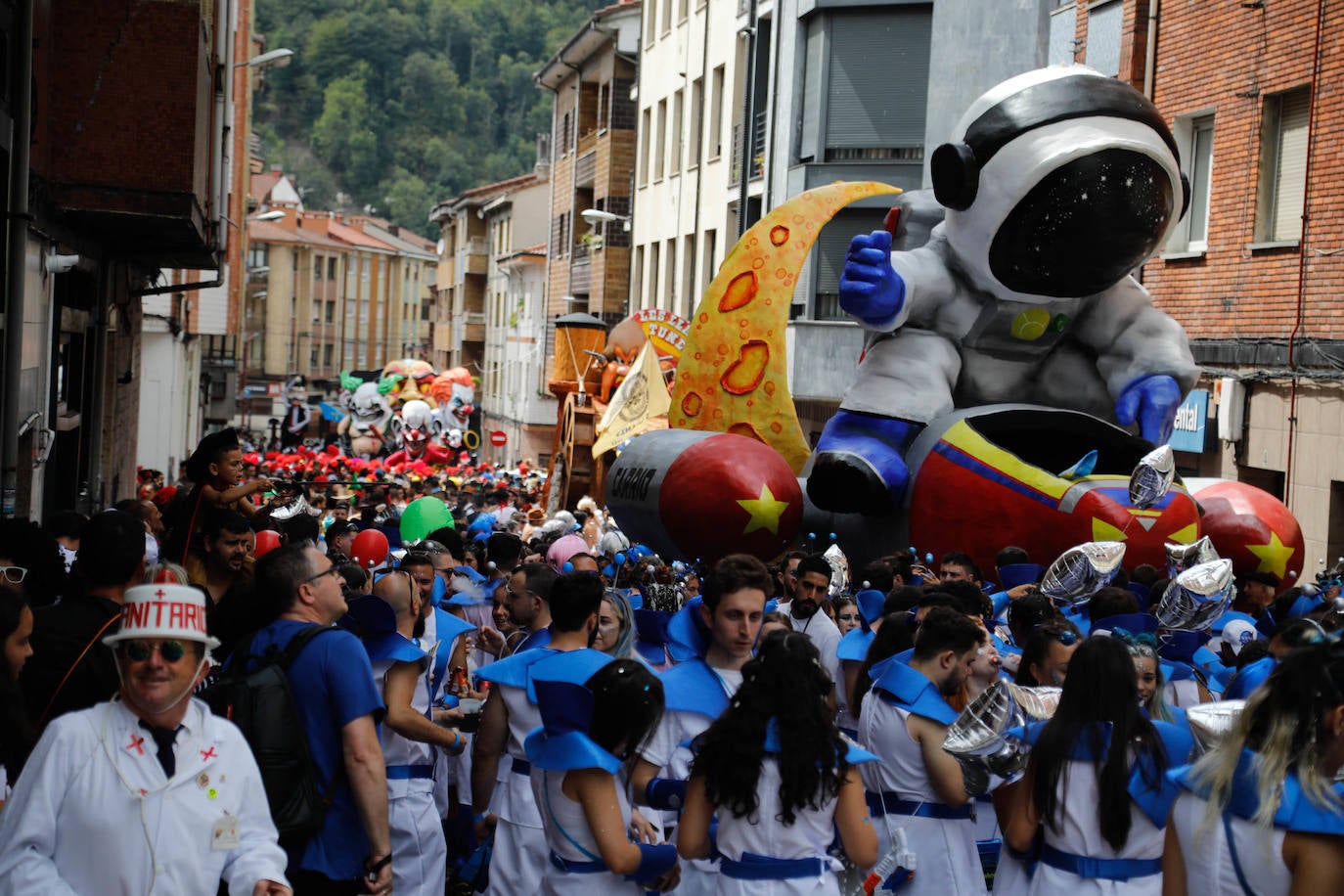 La falta de agua desluce el Descenso Folklórico del Nalón