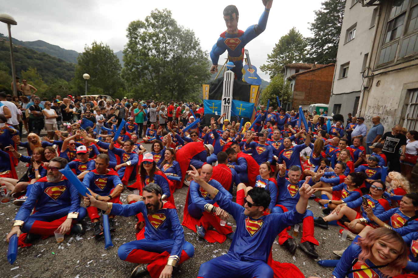 La falta de agua desluce el Descenso Folklórico del Nalón