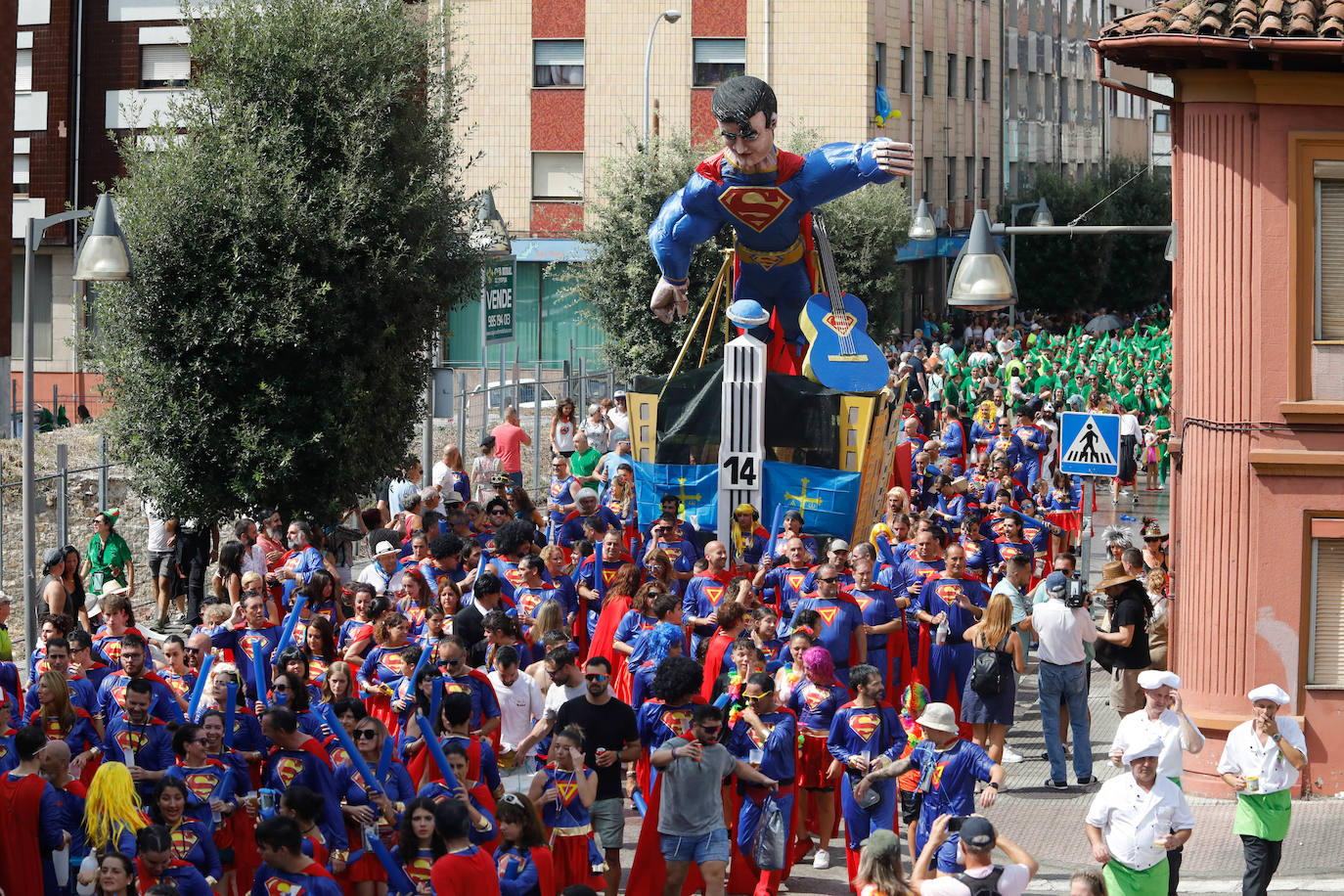 La falta de agua desluce el Descenso Folklórico del Nalón