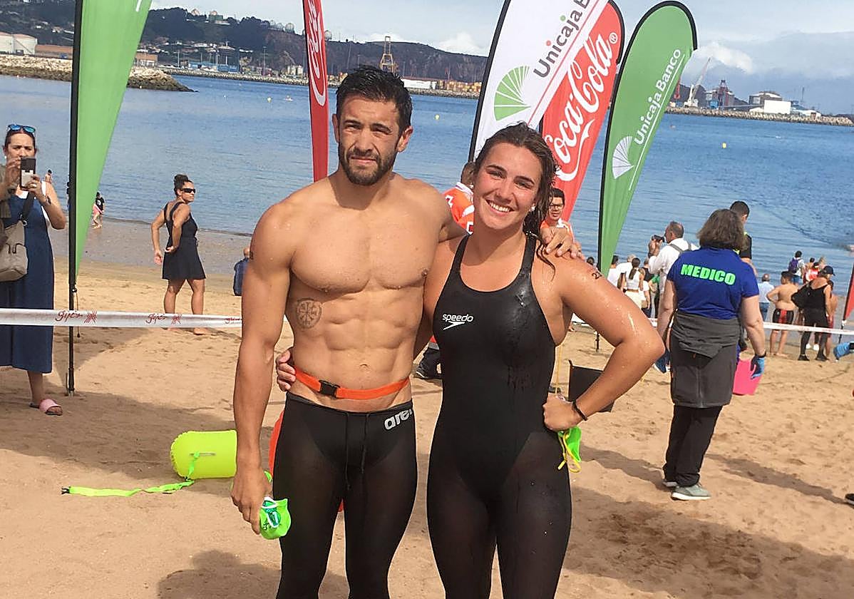 Francisco Izaguirre y Aroa Silva.