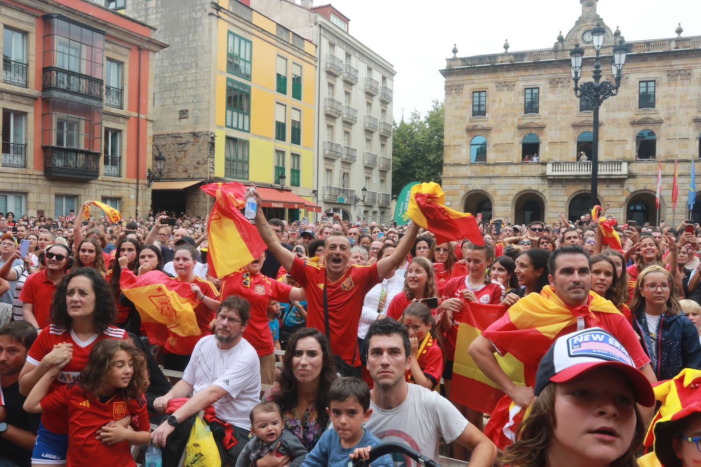 Así vivió Asturias la final del Mundial Femenino