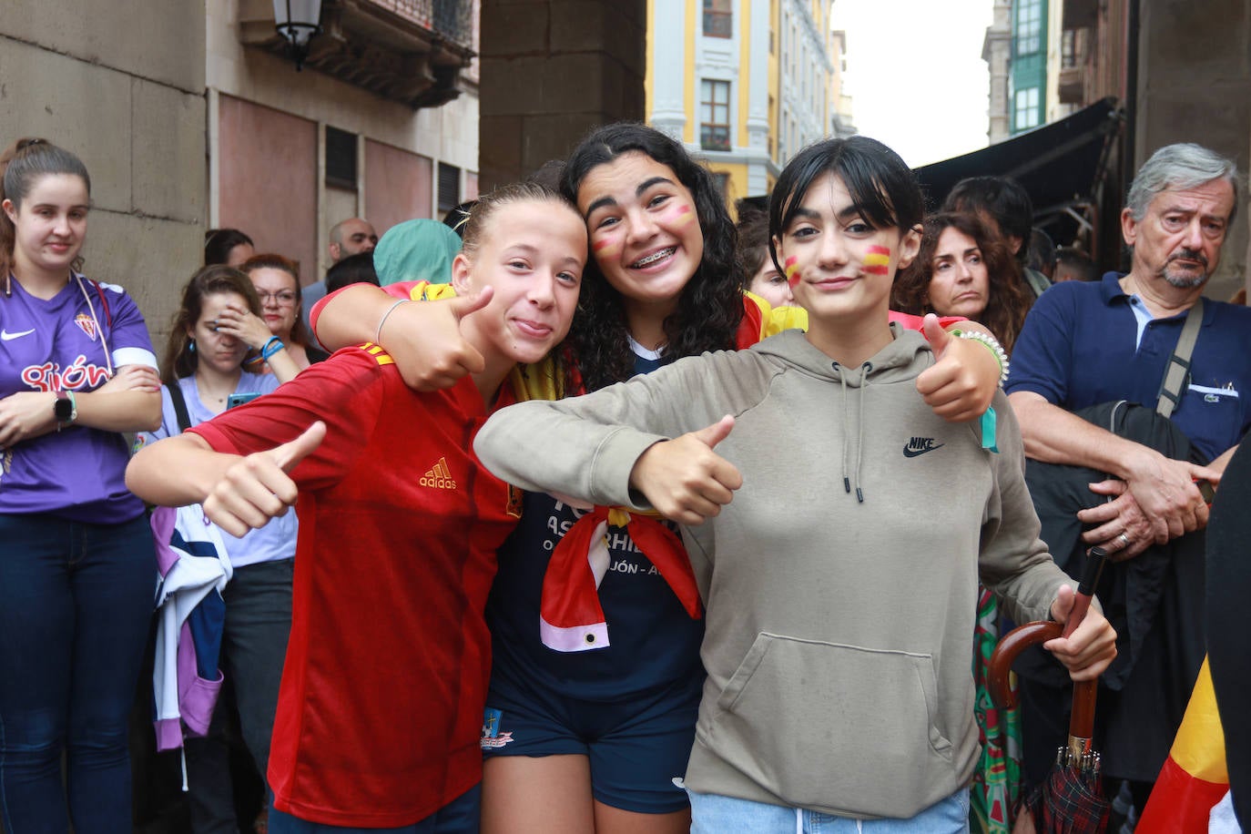 Así vivió Asturias la final del Mundial Femenino