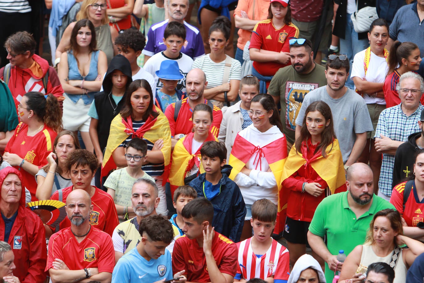 Así vivió Asturias la final del Mundial Femenino