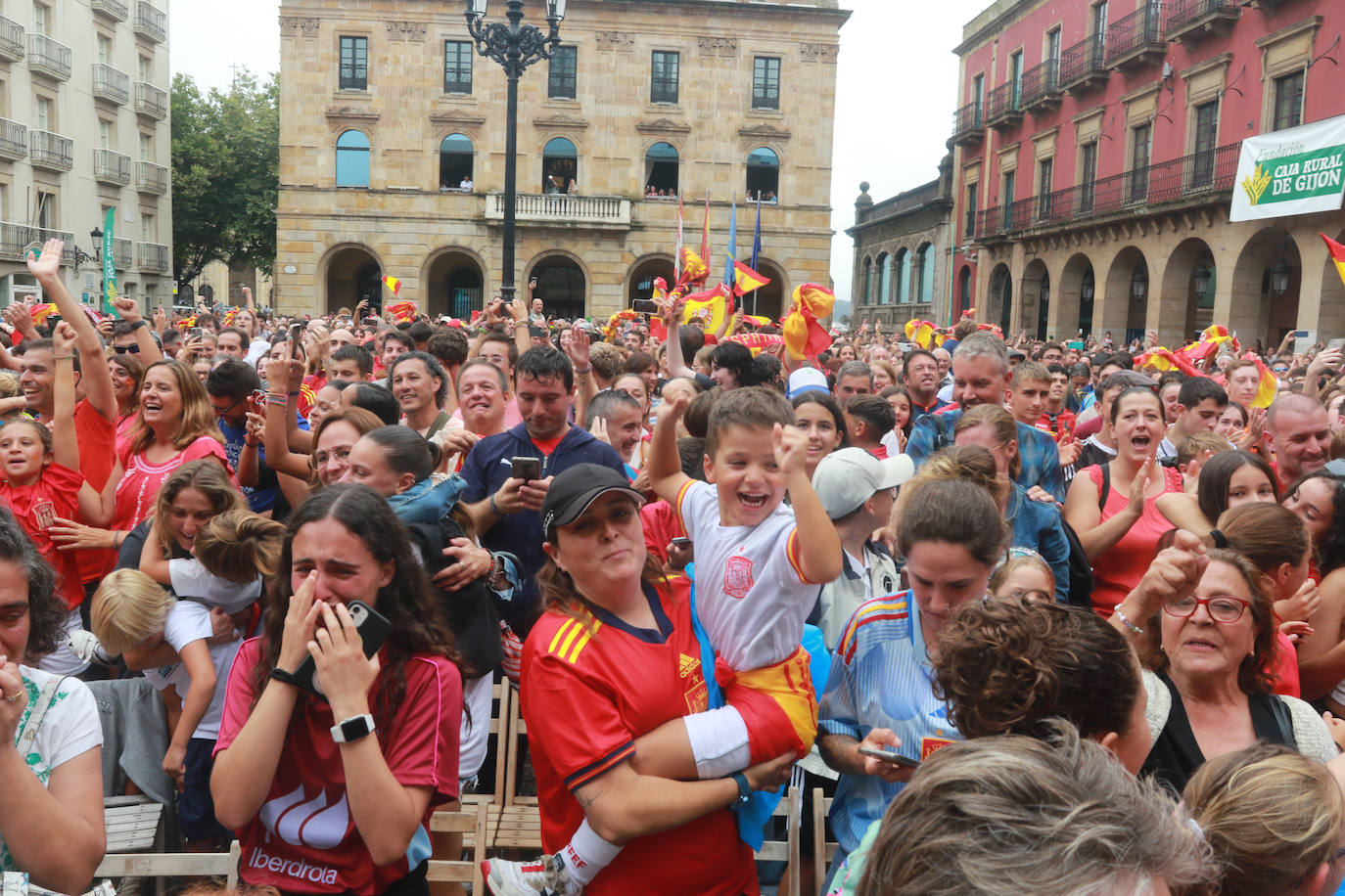 Así vivió Asturias la final del Mundial Femenino