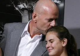 Bruce Willis y su hija Tallulah.