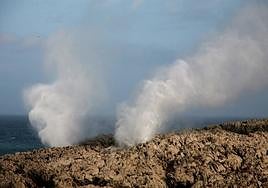 Bufones de Santiuste, en Llanes.