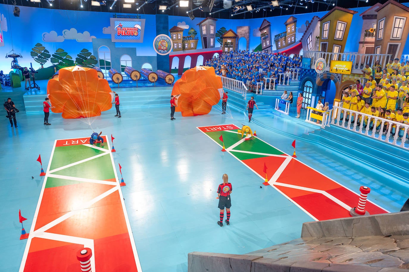 Una de las pruebas que se disputarán esta noche es 'El perrito piloto'.