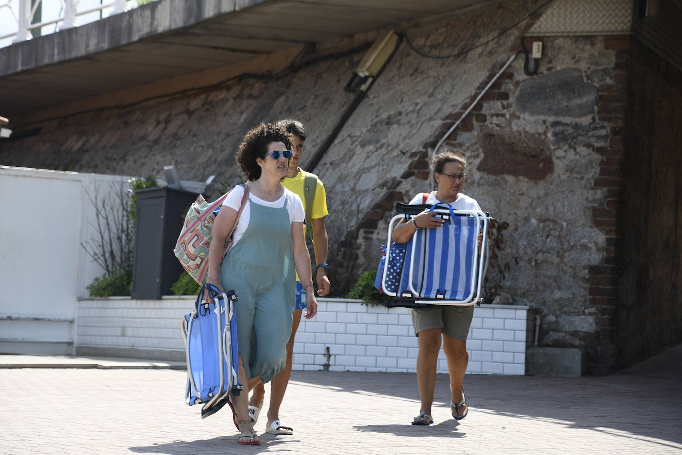 Asturias sofoca el calor antes de que bajen las temperaturas