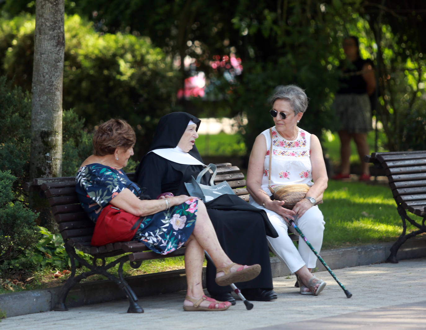 Asturias sofoca el calor antes de que bajen las temperaturas