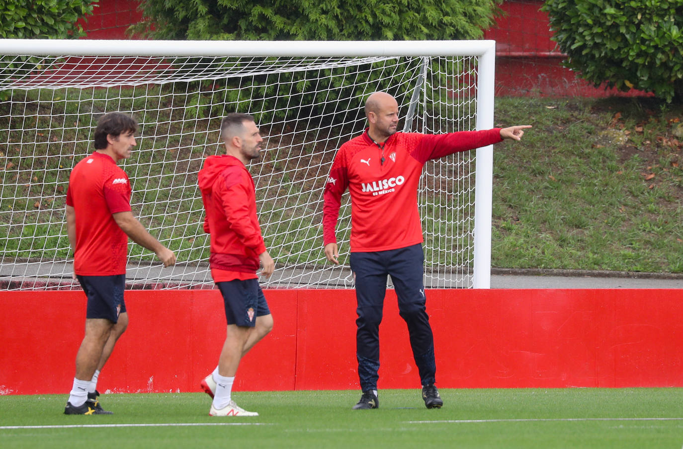 Entrenamiento del Sporting (29/08/2023)